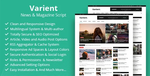 XenVn-Varient - News & Magazine Script.webp