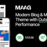 Maag - Modern Blog & Magazine Theme with Outstanding Performance