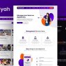 Sadiyah - Landing Page Responsive Blogger Template