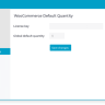 Barn2 Media WooCommerce Default Quantity